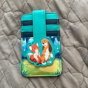 Loungefly Disney The Fox and the Hound Tod & Copper Playtime Cardholder